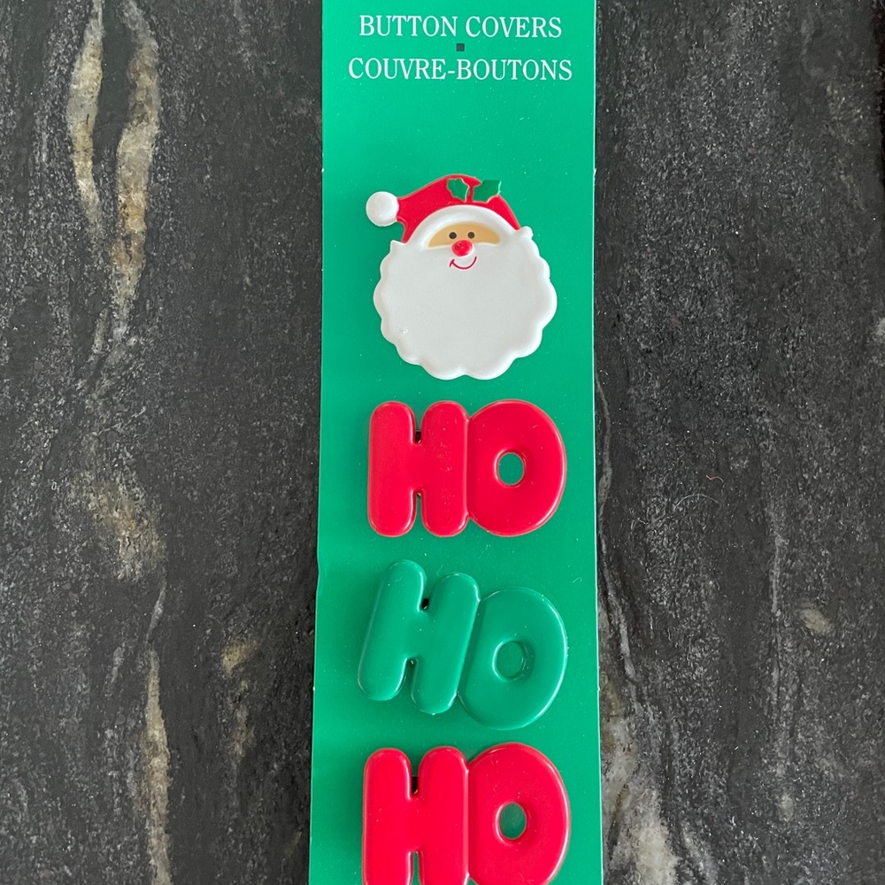 Christmas Button Cover Sets - Picture 2 of 3